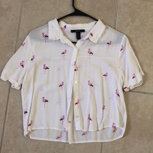 Flamingo tee